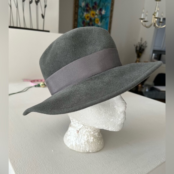 Betmar gray wool felt hat - Picture 7 of 9
